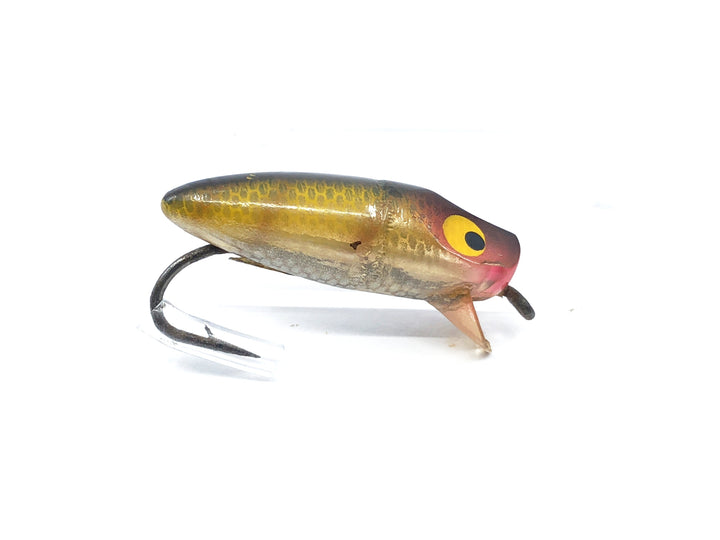 Heddon River Runt Runtie Spook Fly Rod Vintage Lure in PCH Perch Color