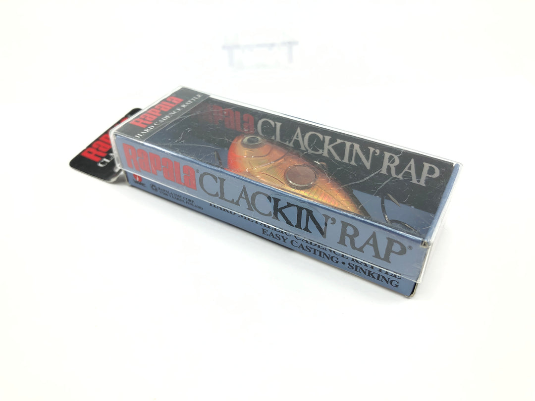Rapala Clackin' Rap CNR-7 RUCW Rusty Crawdad Color New in Box Old Stock