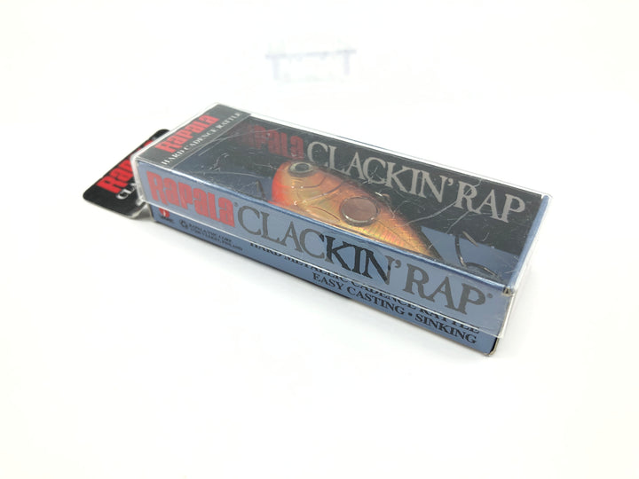 Rapala Clackin' Rap CNR-7 RUCW Rusty Crawdad Color New in Box Old Stock