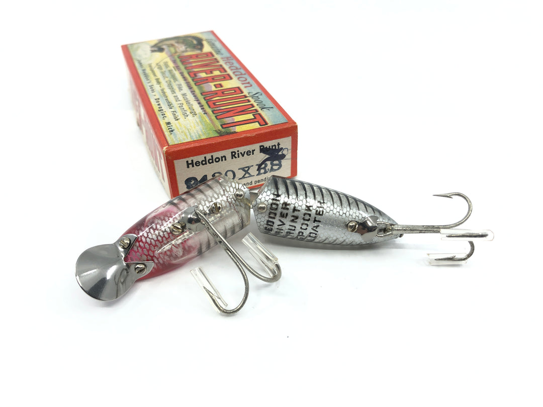 Heddon Jointed Floater River Runt 9430 XRS Silver Shore Minnow Color with Box