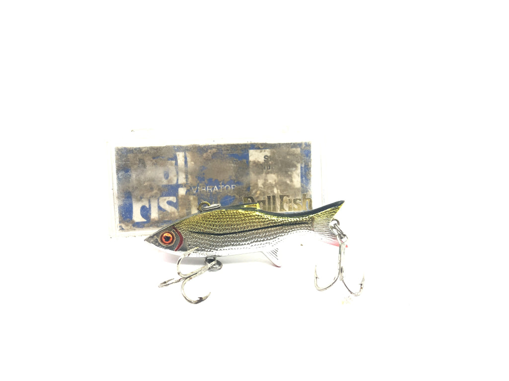 Doll Fish V25 Yellow and Silver Minnow New in Box Old Stock