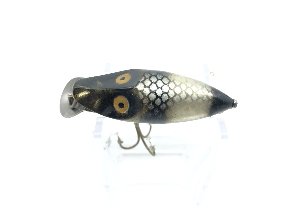 Heddon Midget River Runt Fish Flash 9010FF-SB Gold Reflector Black Scale