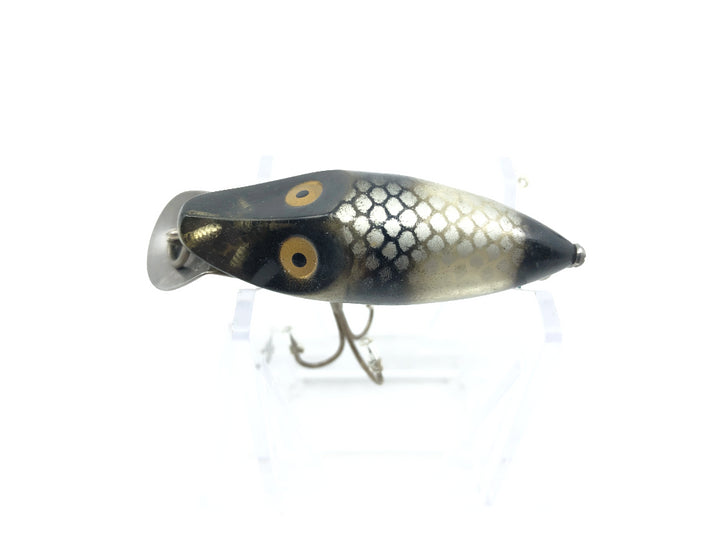 Heddon Midget River Runt Fish Flash 9010FF-SB Gold Reflector Black Scale
