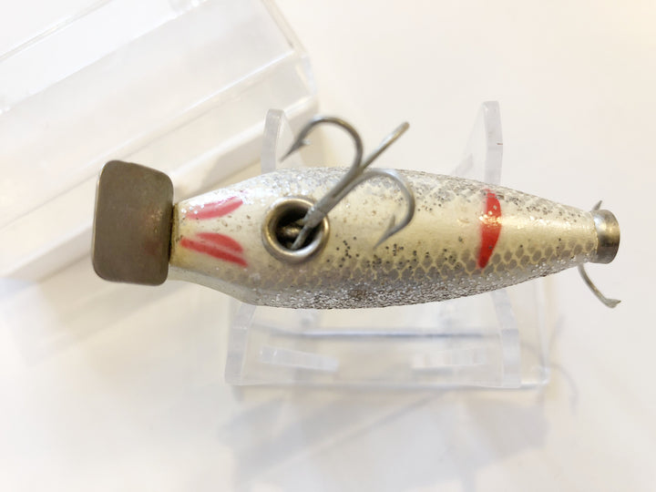 Poe's Nervous Miracle New in Box Vintage Wooden Bait Silver Shad Color
