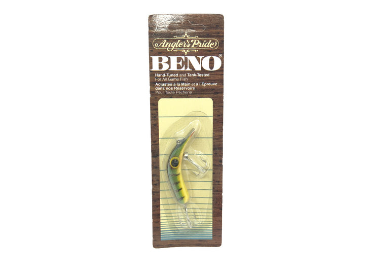 Angler's Pride Beno Lure Straight Perch Color New on Card