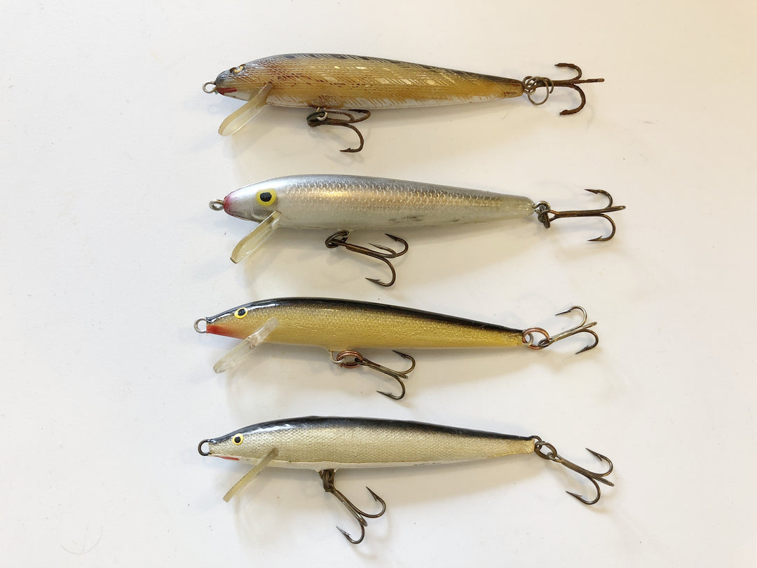Rapala Minnows Lot of Four