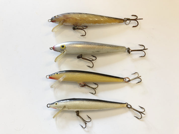 Rapala Minnows Lot of Four