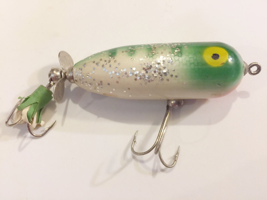 Ol' Bens Super Tor-Mag Lure in Silver Flash Christmas Tree Color