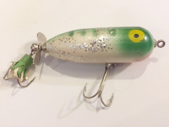 Ol' Bens Super Tor-Mag Lure in Silver Flash Christmas Tree Color