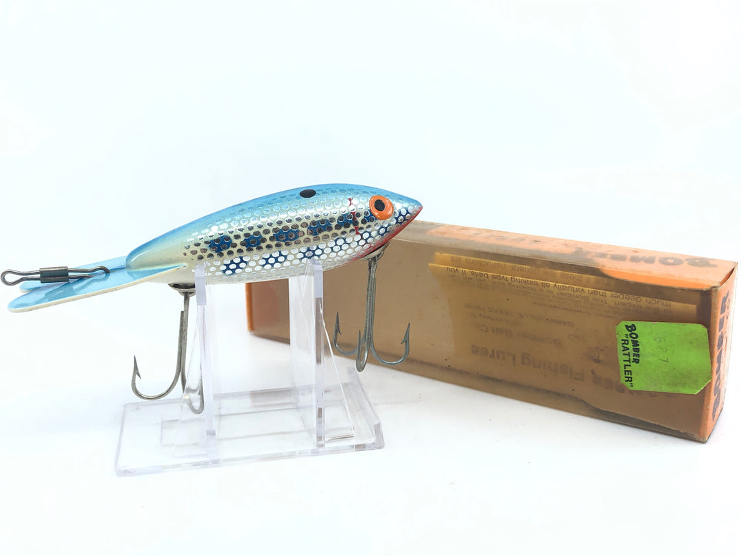 Bomber Rattler 587 Metascale Blue Back with Box