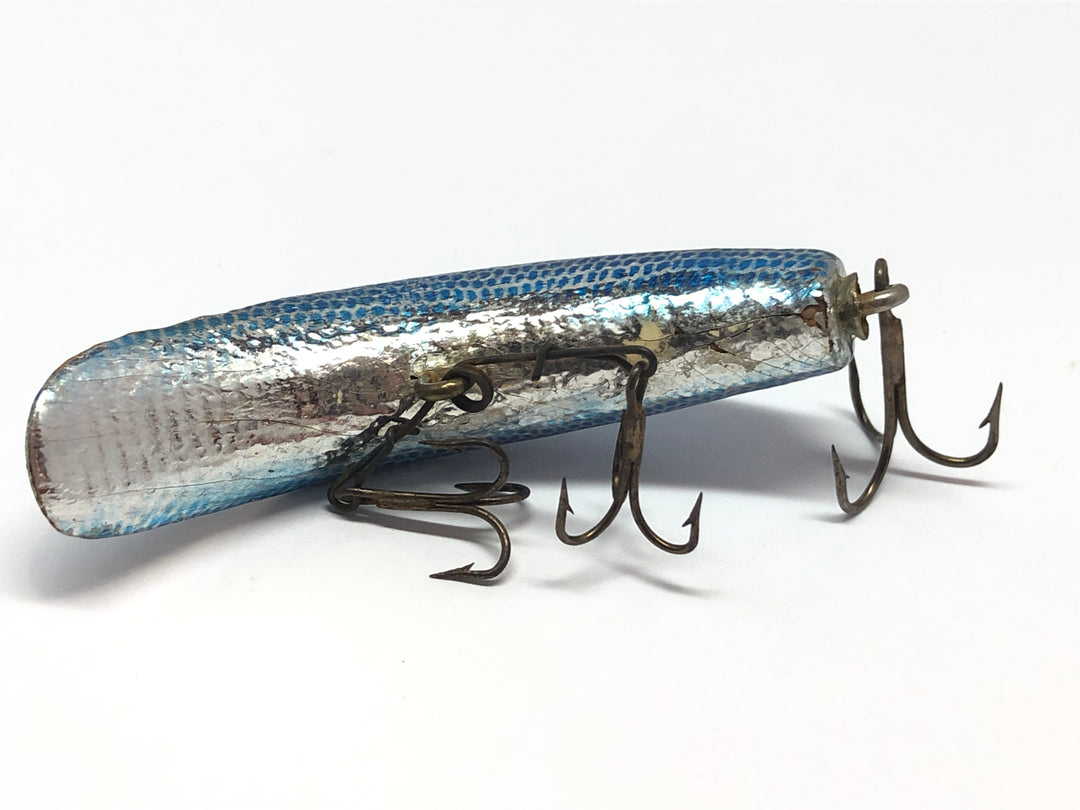 Helin Wooden Flatfish SPS Blue and Silver Scales