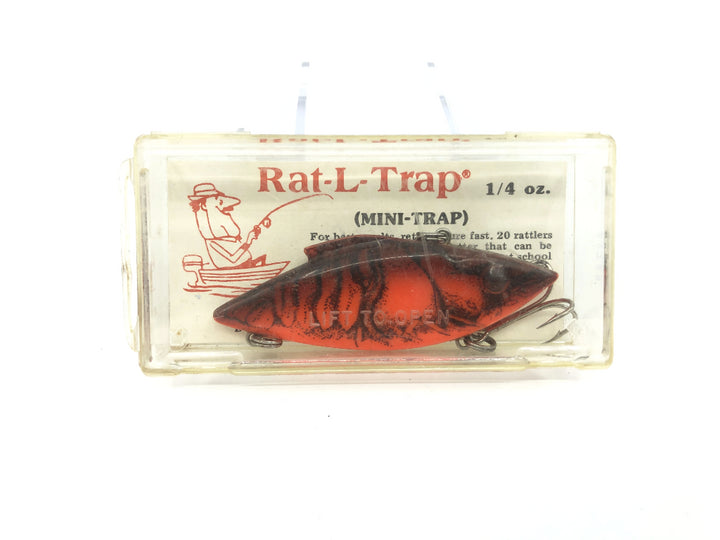 Bill Lewis Rat-L-Trap Orange Crayfish Color 1/4 oz with Box Old Stock