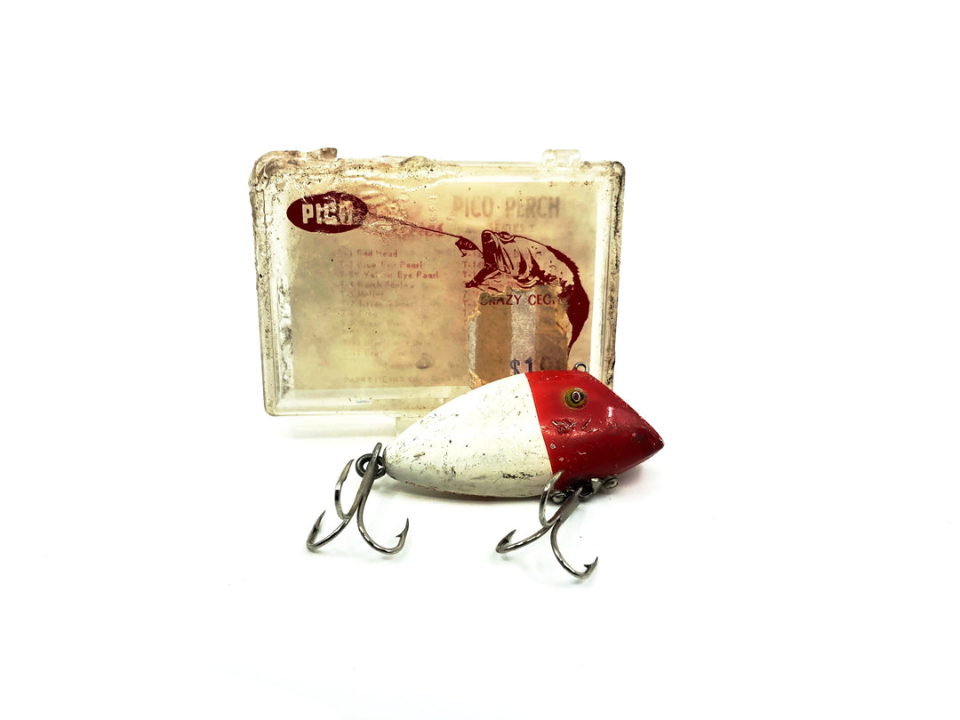 PICO Perch with Box and Insert, Red/White Color
