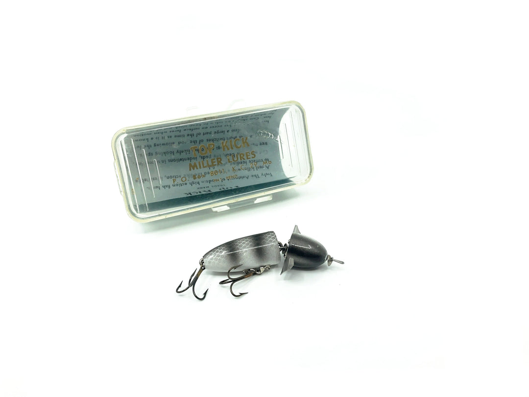 Miller Lures Top Kick with Box and Insert Black Scale Color