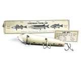 Chautauqua Hardwood Musky Jerkbait in Spotted Hogsucker Color