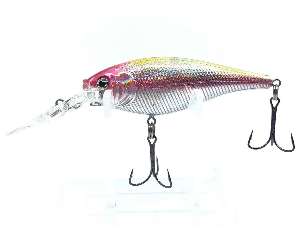 Berkley Flicker Shad Crankbait - Chrome Clown Color, 5/16 Oz, 7 Cm - Trolling & Casting Minnow