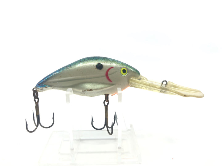 Luhr Jensen Hot Lips Silver with Green Back