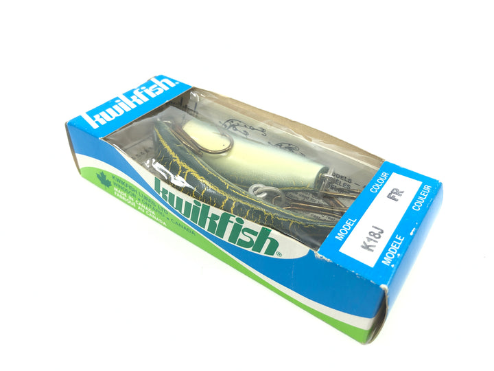 Pre Luhr-Jensen Kwikfish K18J Jointed FR Frog Color New in Box Old Stock
