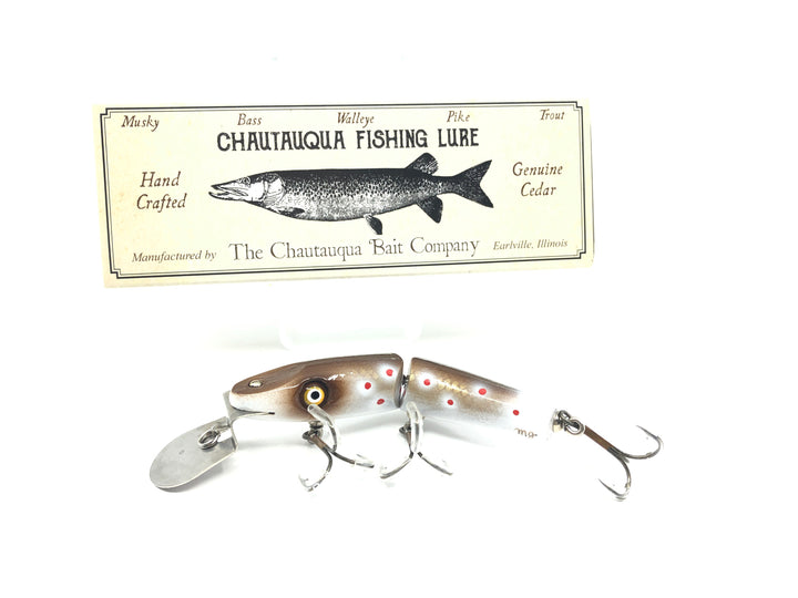 Chautauqua Jointed Piko Plug Red Spotted Chub Color Discontinued 2017 Model Custom Color