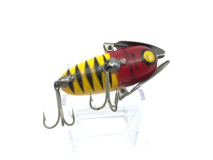 Heddon Crazy Crawler Red Head Yellow Body
