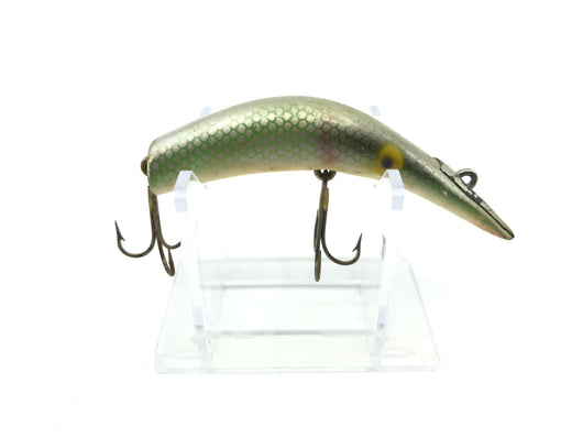 Kautzky Wooden Lazy Ike 3 Green Shad Color