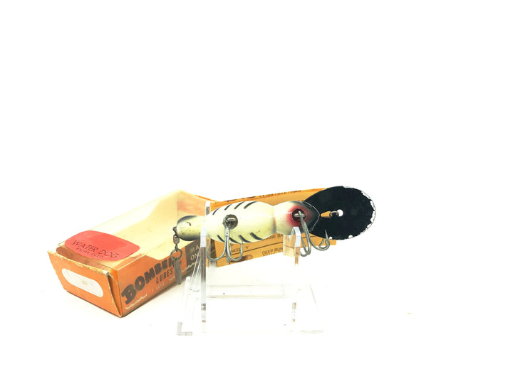 Bomber Water Dog 1506 White/Black Ribs Color with 1502 Box