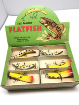 Helin Flatfish Dealer Box of 12 X5 CD Coach Dog Color Lures New in Box