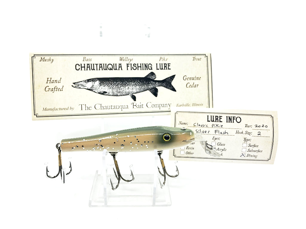Chautauqua Special Order Classic Pikie in Silver Flash Color 2020 Marked Lip
