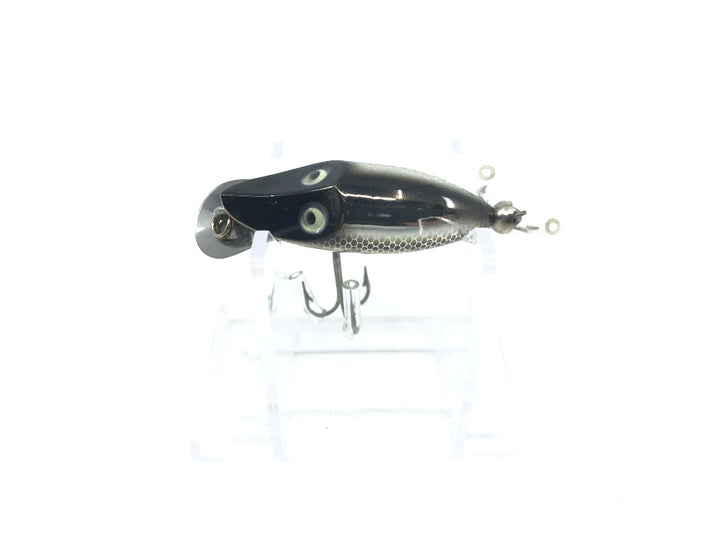 Heddon Tiny River Runt 350 NBL Black Shiner or Nickel Black Chrome Color