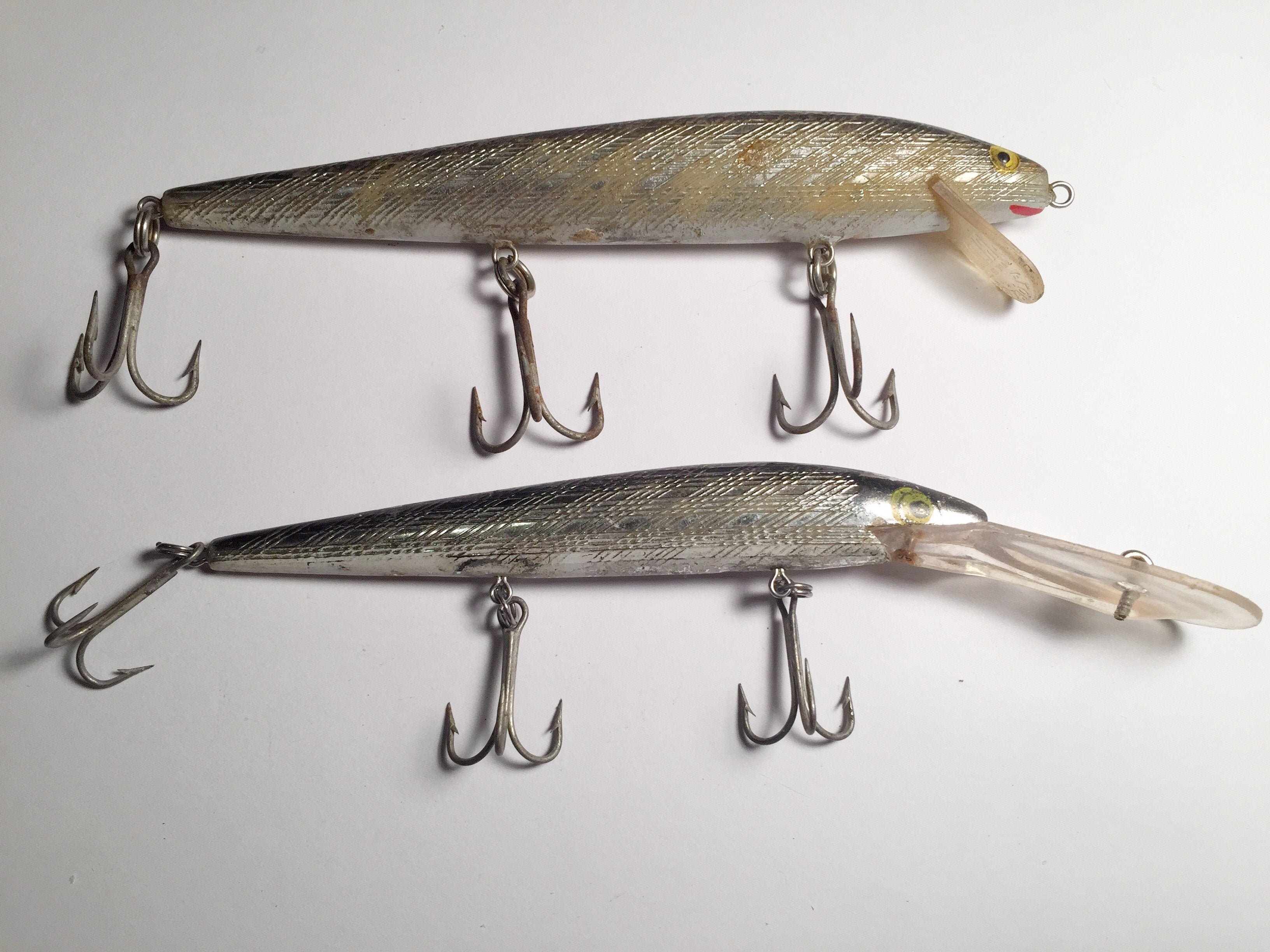 Esca Rebel Minnow F5003 Floater - Crankbait Argento 2.75'' Per Pesce D'Acqua Dolce, USA