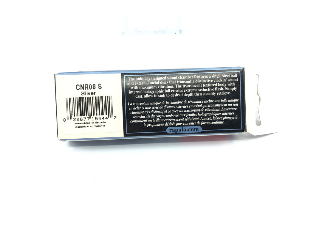 Rapala Clackin' Rap CNR-8 S Silver Color New in Box Old Stock