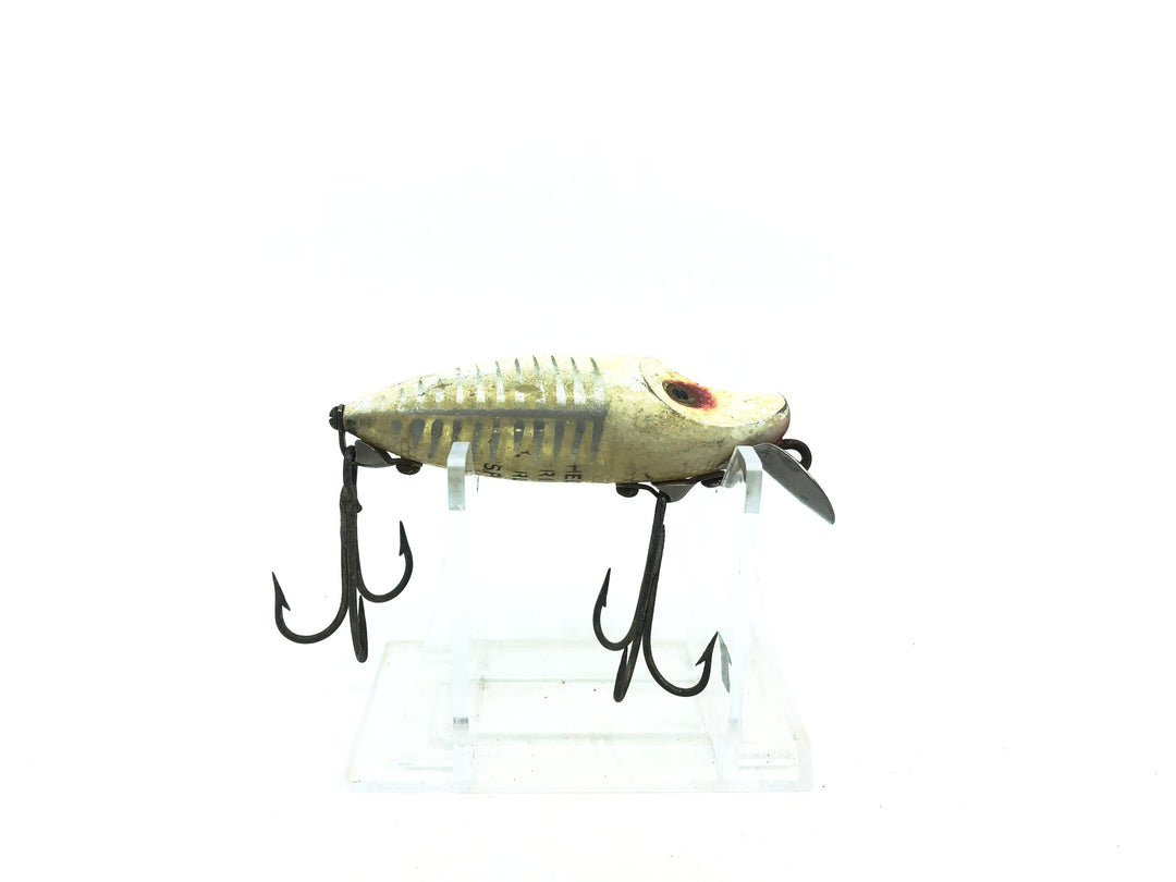 Heddon River Runt Spook Sinker 9110 XRW White Shore Color