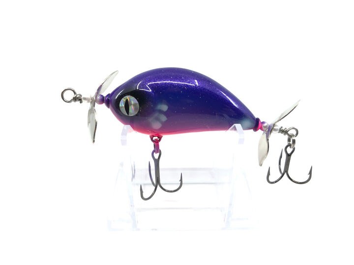 Viper Custom Tackle Bagley Pro Sunny B Twin Spin Purple Shad Color New on Card