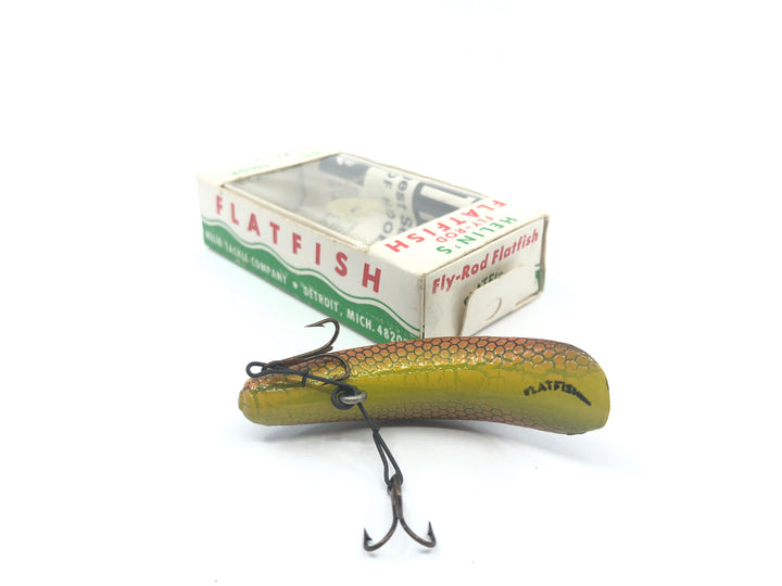 Helin Flatfish F7 SC Scale Pattern in Orange and Green Color with Box