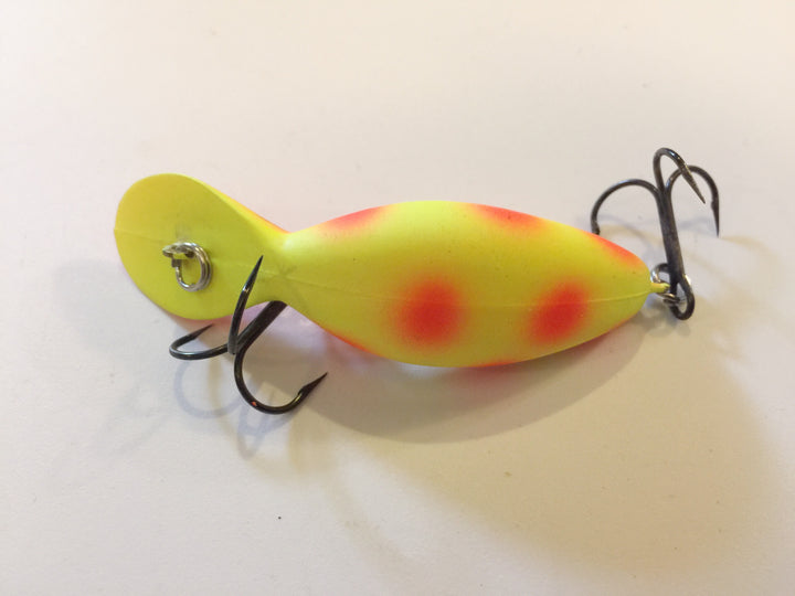 Heddon Tadpolly Clatter Tad Orange Yellow Spotted