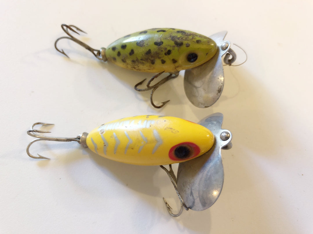 Arbogast Tiny Jitterbugs Lot of Two