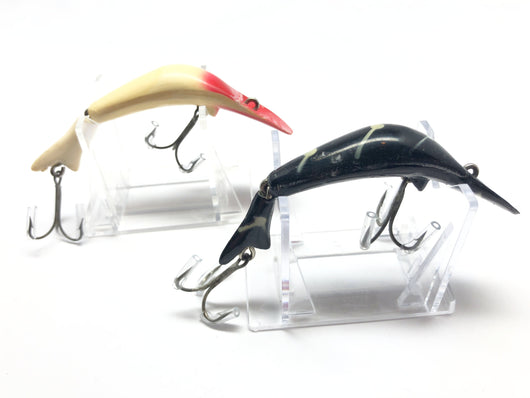 Lot of Two Brook's Reefer Baits Red White and Black Shore Colors