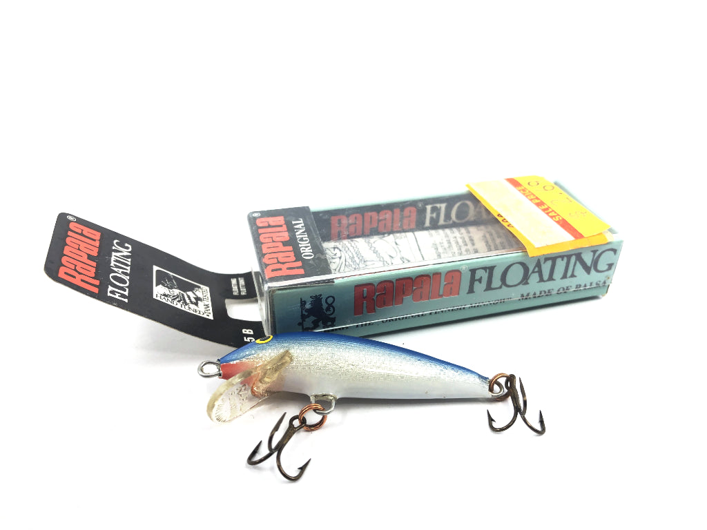 Original Rapala Floater 5B Sinnen Blue Color