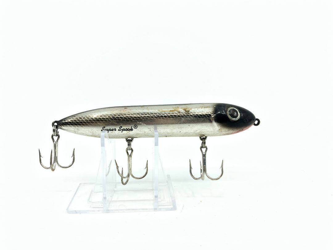 Heddon Super Spook, NBL Black Shiner Color