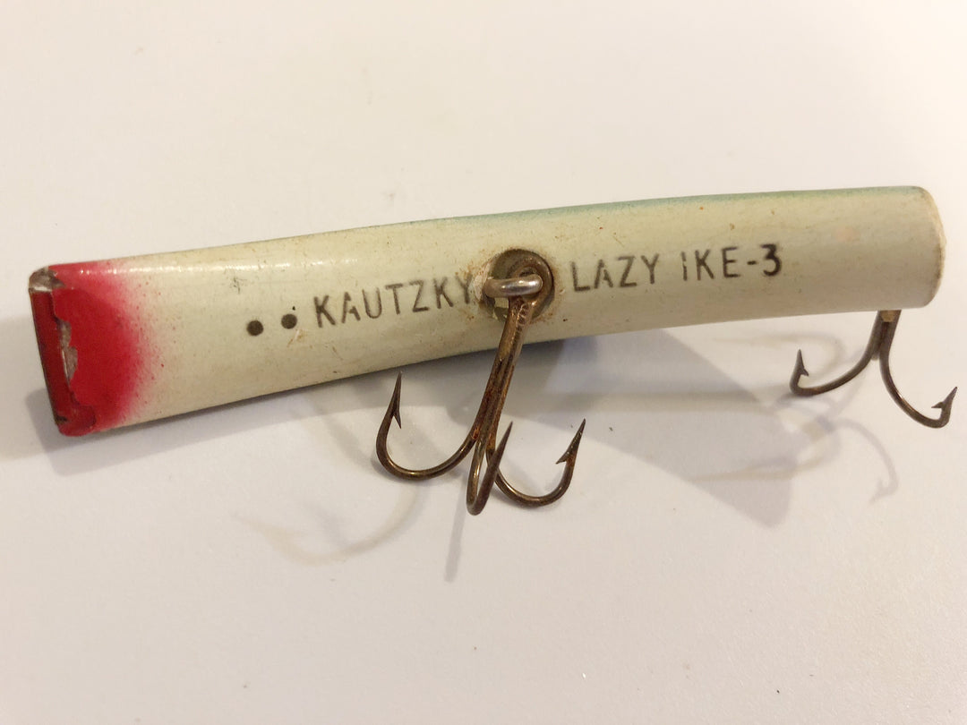 Kautzky Lazy Ike - 3 Frog Pattern Wooden
