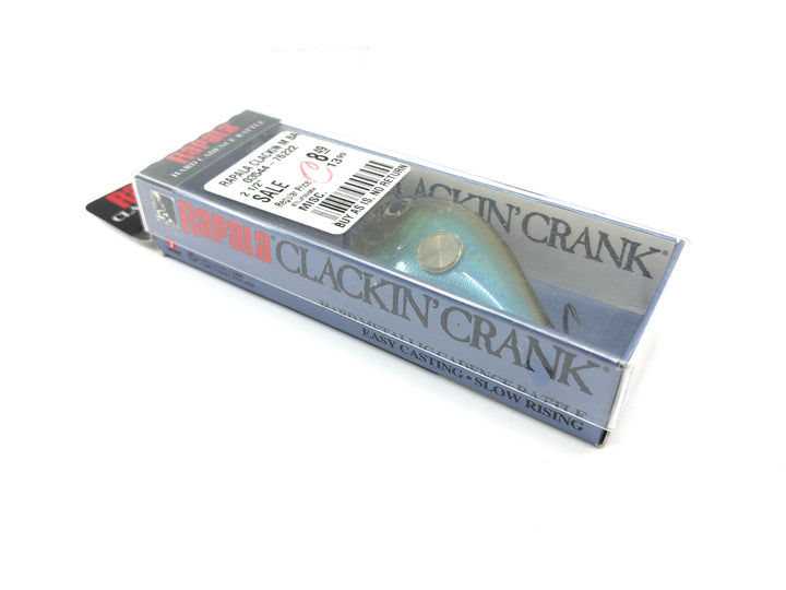 Rapala Clackin' Crank CNC-610 MBS Moss Back Shad Color New in Box Old Stock
