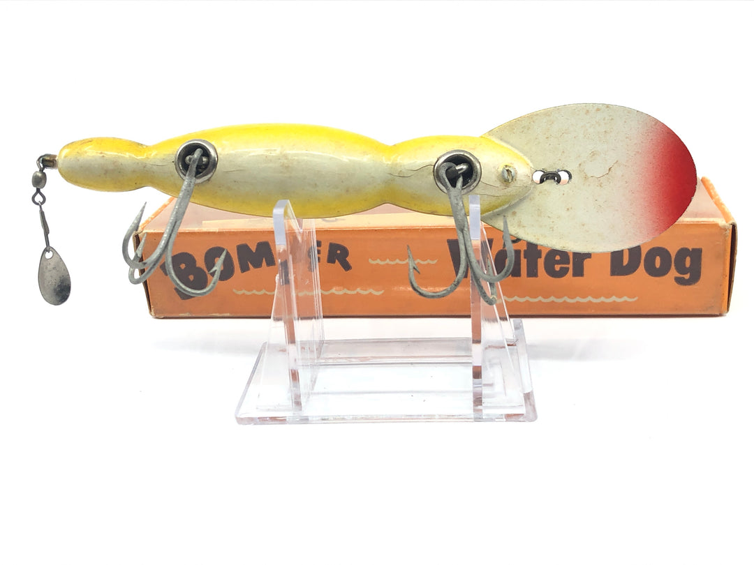 Vintage Wooden Bomber Water Dog 1711 Frog Color with Box