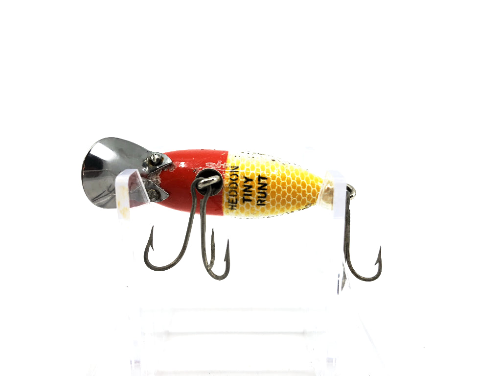 Heddon Tiny River Runt 350 RHF Red Head Flitter Color
