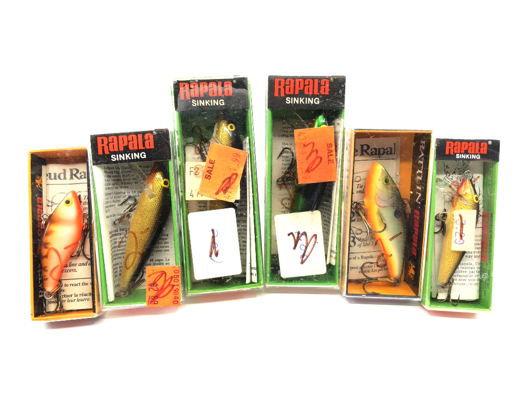 Lot of Rapala Lures in Boxes