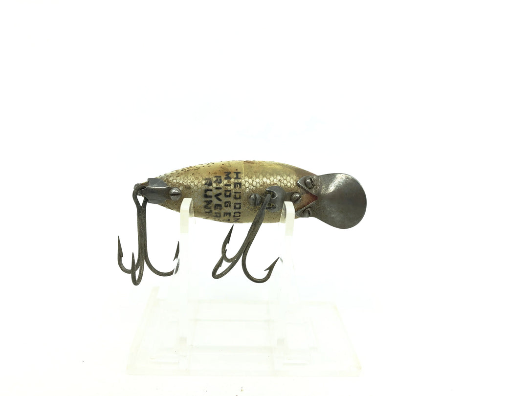 Heddon Midget River Runt Spook SS Silver Flitter Color