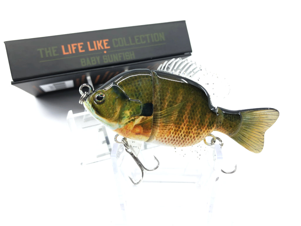 Mother Nature Lure Swimbait Baby Sunfish Series Bluegill Color New in Box