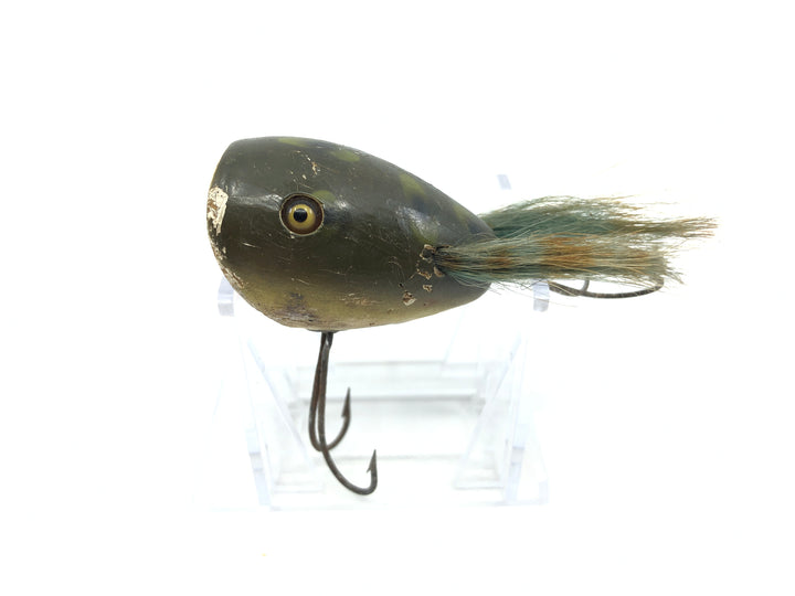 Creek Chub 5400 Surface Dingbat in Frog Color 5419 Vintage Lure
