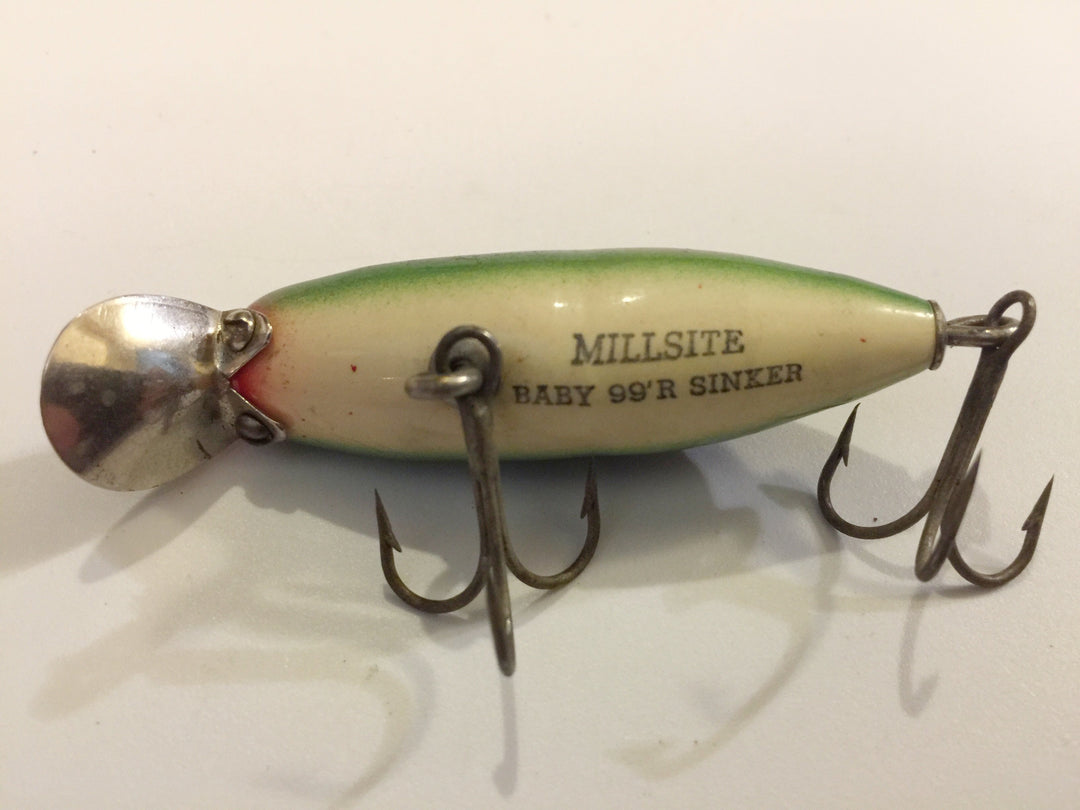 Millsite Wig Wag Frog Pattern Color Baby 99'R Sinker