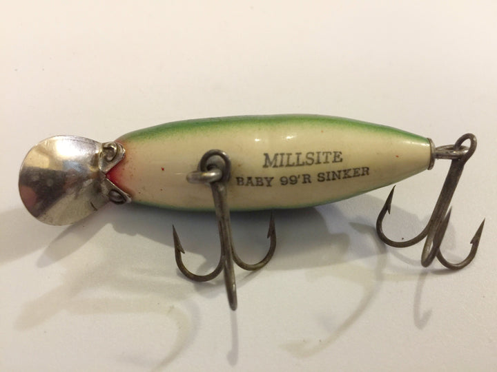 Millsite Wig Wag Frog Pattern Color Baby 99'R Sinker