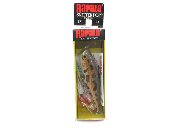 Rapala Skitter Pop SP-9 F Frog Color New in Box Old Stock